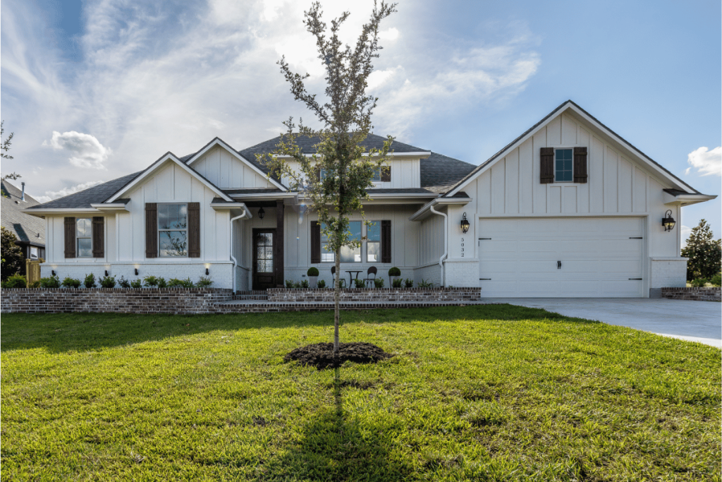 modern farmhouse garage doors