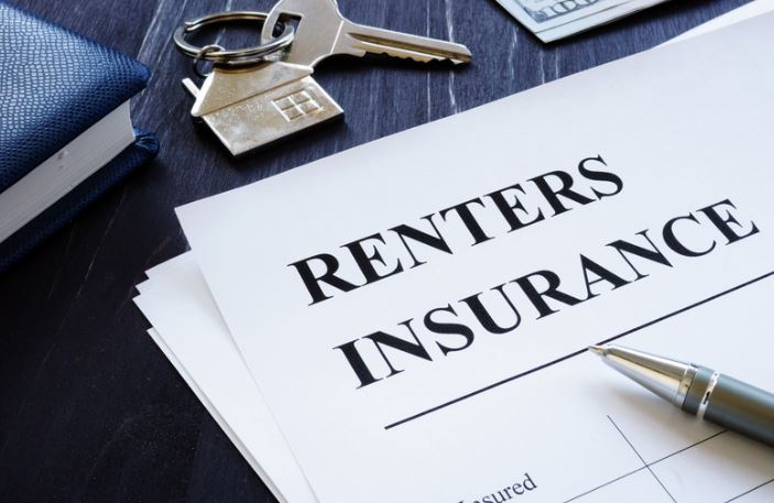 does renters insurance cover garage doors